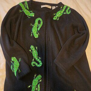 Vintage Micheal Simon Beaded Sweater